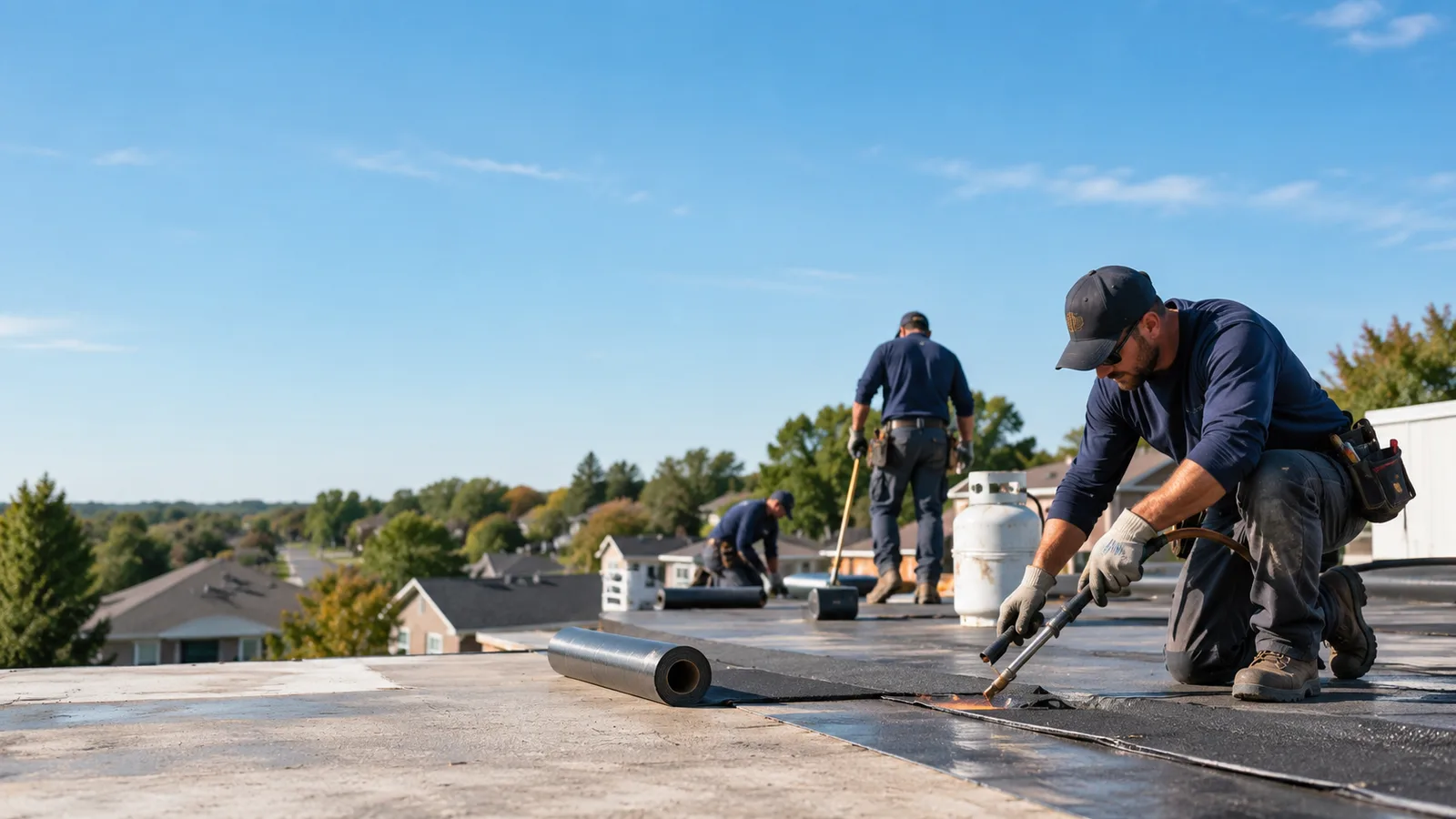 Flat Roof Leak Repair providers in Novelty, MO